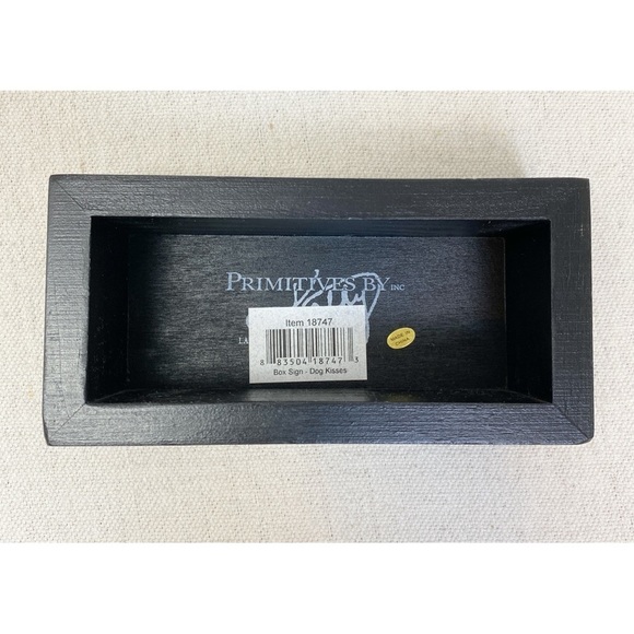 ✨Beware of dog kisses wooden box sign decor wall - Picture 2 of 4